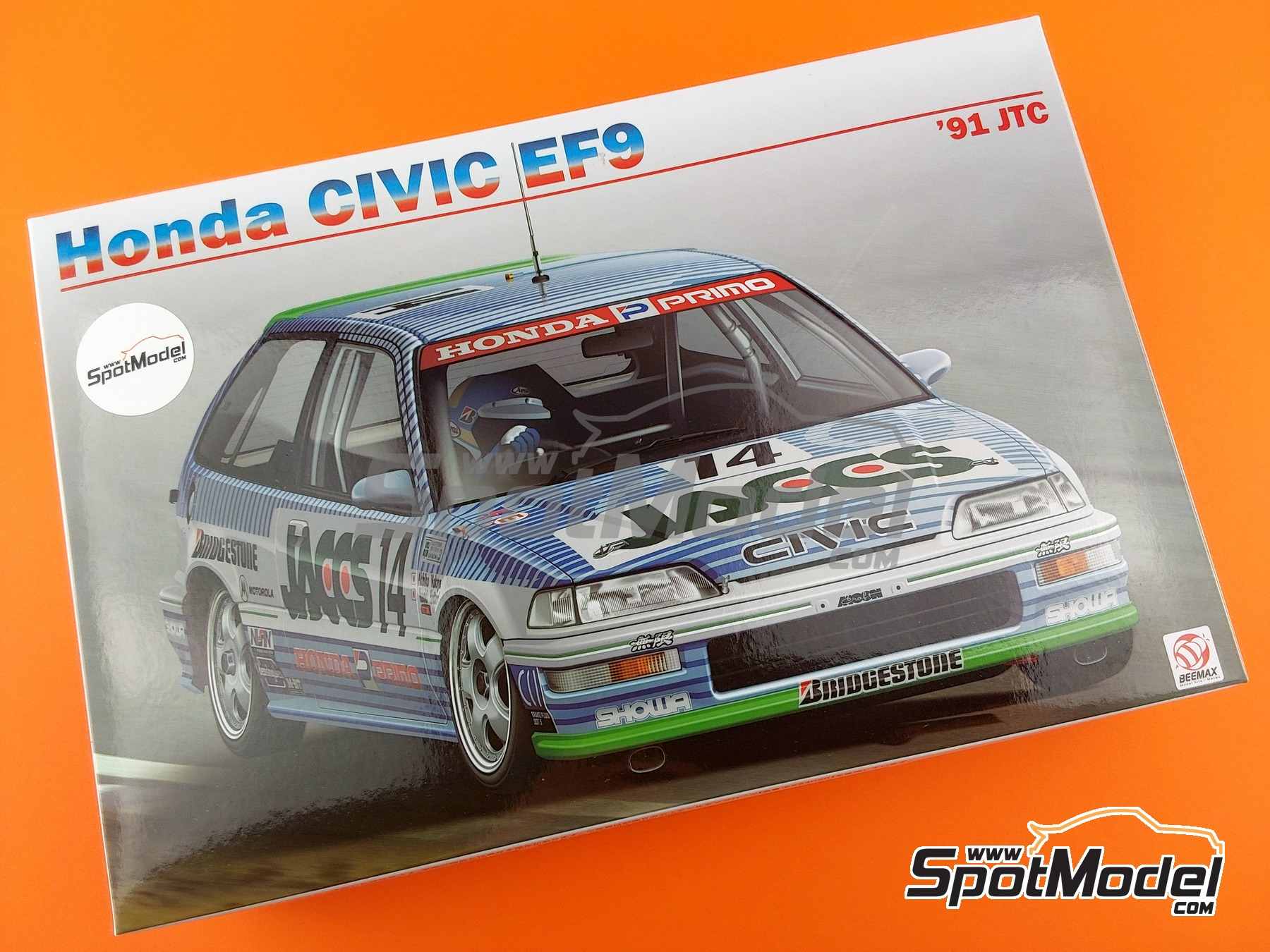 Beemax Model Kits BX24030: Car scale model kit 1/24 scale
